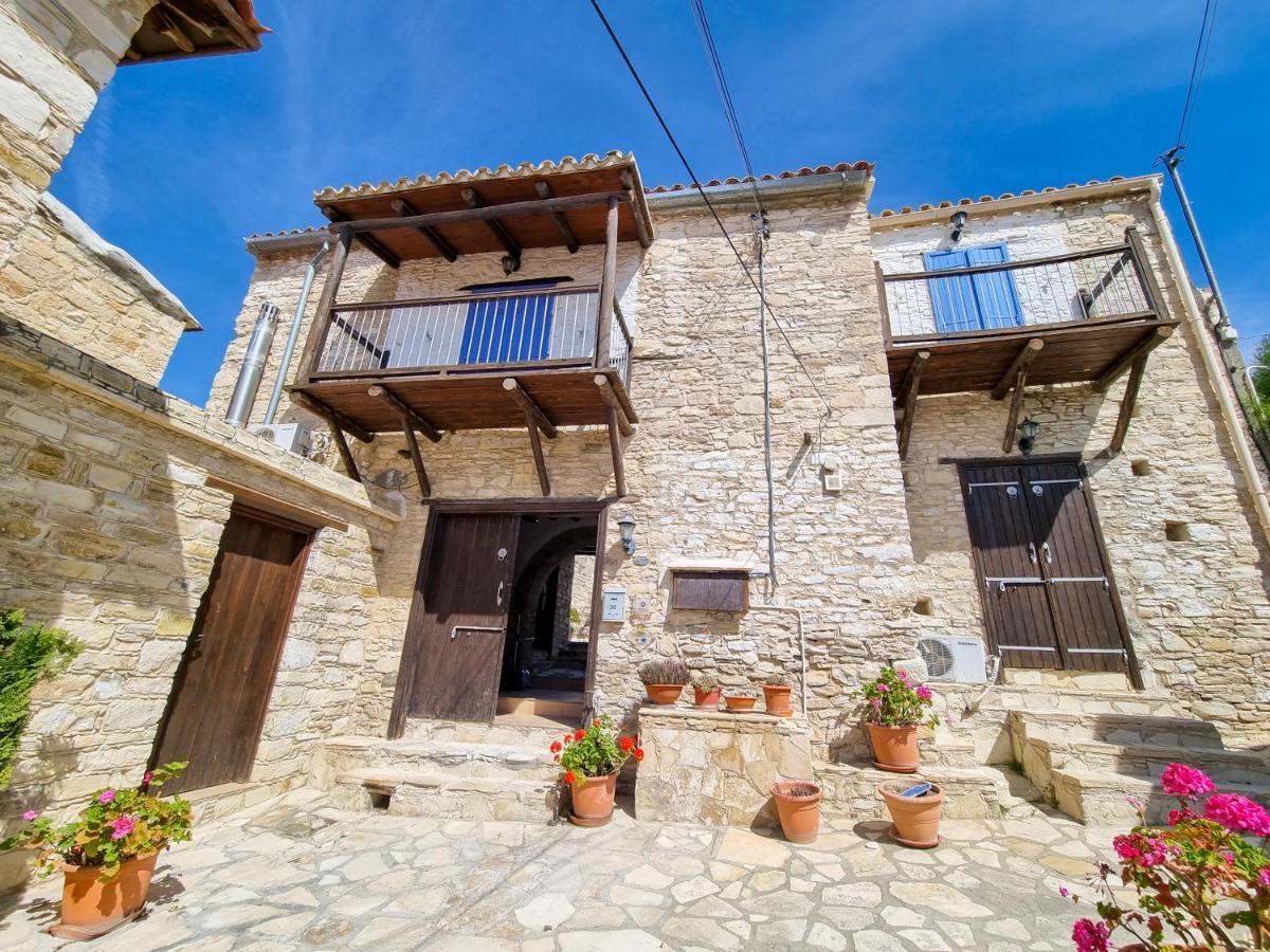 Poseidon'S Pool Paradise Skarinou Exterior foto